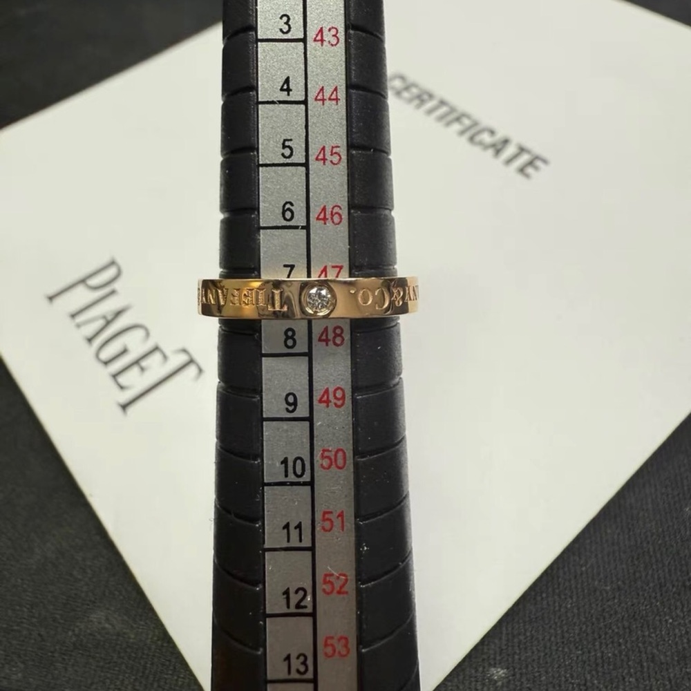 Tiffany & Co. Rose Gold Ring with Diamond
